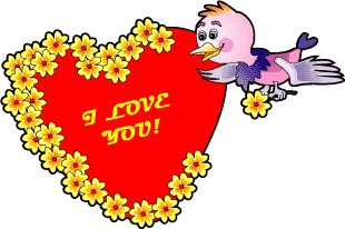 Le beau soleil, le jour de saint Valentin,